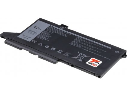 Baterie T6 Power Dell Latitude 5420, 5520, Precision 3560, 3680mAh, 42Wh, 3cell, Li-pol