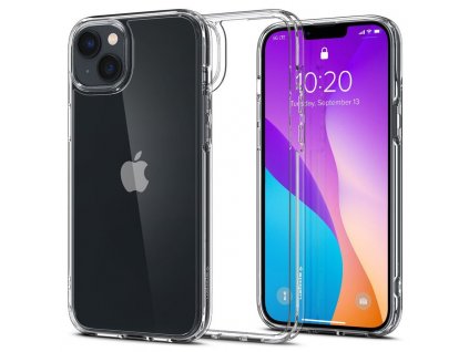 Ochranný kryt Spigen Crystal Hybrid pro iPhone 14 transparentní