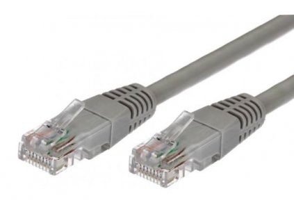 TB Touch Patch kabel, UTP, RJ45, cat6, 1m, šedý