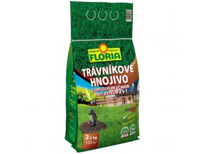 Hnojivo Agro Floria trávníkové s odpuzujícím účinkem proti krtkům 2.5 kg