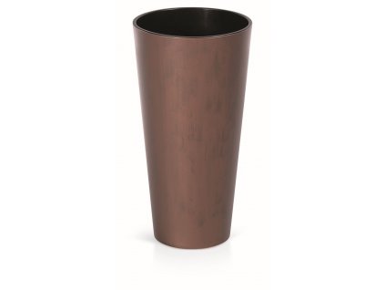 Květináč Prosperplast TUBUS SLIM CORTEN patinující ocel 25 cm