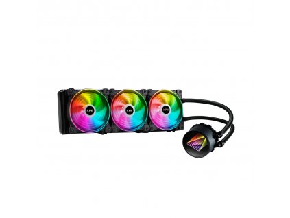 XPG Levante X 360 vodní chlazení CPU, RGB, černá