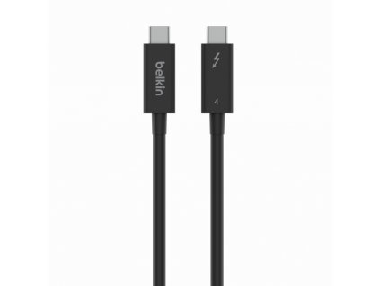 Thunderbolt 4 C-C kabel 2m, černý