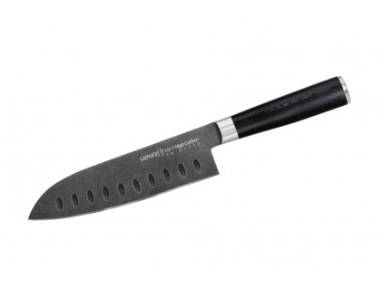 Samura MO-V Stonewash Nůž Santoku 18 cm (SM-0094B)