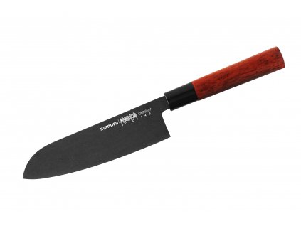 SAMURA - OKINAWA Nůž Stonewash Santoku 17,5 cm (SO-0194B)