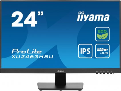 iiyama ProLite/XU2463HSU-B1/23,8''/IPS/FHD/100Hz/3ms/Black/3R