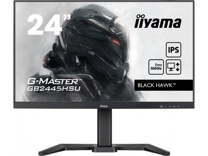 iiyama G-Master/GB2445HSU-B1/24''/IPS/FHD/100Hz/1ms/Black/3R