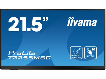 22'' LCD iiyama T2255MSC-B1:PCAP,IPS,FHD,HDMI