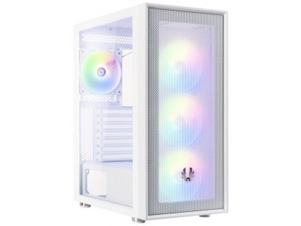 BitFenix skříň ARES / ATX / 4x120mm FRGB fan / USB 2.0 / USB 3.0 / bílá