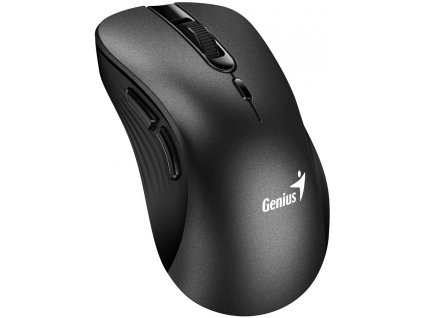 GENIUS Ergo 8100S Black/ 1600 dpi/ bezdrátová/ 6tlačítek/ tichá/ černá