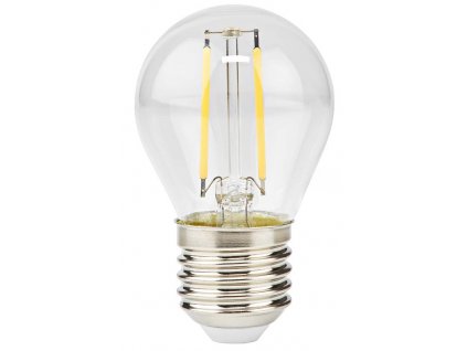 NEDIS LED žárovka E27/ G45/ 2 W/ 220 V/ 250 lm/ 2700 K/ teplá bílá/ retro styl