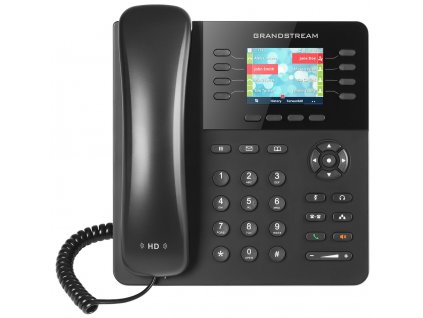 Grandstream GXP2135 VoIP telefon, 4x SIP, barevný 2,8" displej, 32x BLF