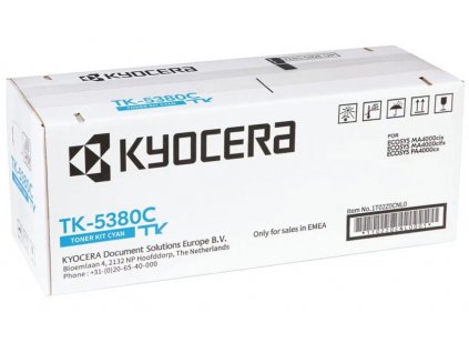 Kyocera toner TK-5380C cyan na 10 000 A4 stran, pro PA4000cx, MA4000cix/cifx