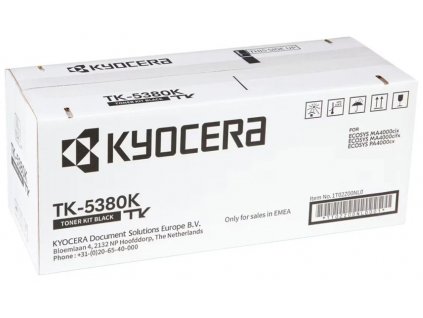 Kyocera toner TK-5380K černý na 13 000 A4 stran, pro PA40000cx, MA4000cix/cifx