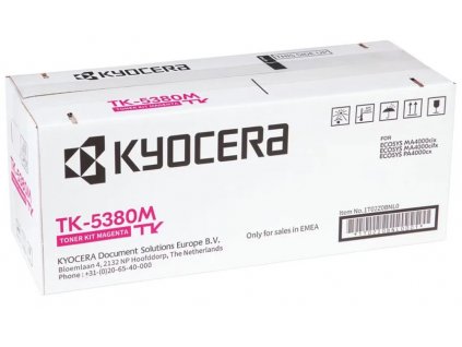 Kyocera toner TK-5380M magenta na 10 000 A4 stran, pro PA4000cx, MA4000cix/cifx