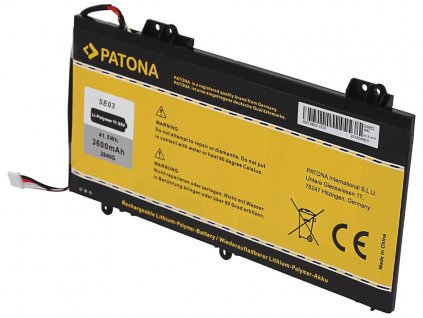 PATONA baterie pro ntb HP Pavilion 14-AL 3600mAh Li-Pol 11,55V SE03, SE03XL