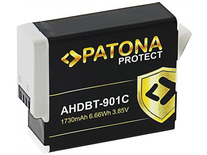 PATONA baterie pro digitální kameru GoPro Hero 9/Hero 10/Hero 11/Hero 12/ 1730mAh Li-Ion Protect Enduro