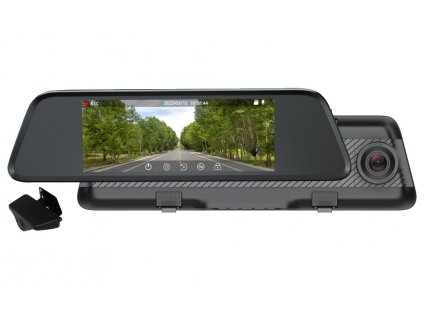 CEL-TEC palubní kamera do auta v zrcátku M7 Dual GPS/2K/zadní 1080p/4,39" IPS LCD/g-senzor/podpora GPS