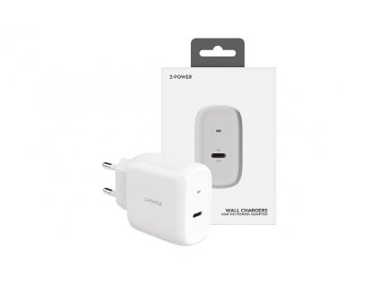 2-Power USB nabíječka PD 45W GaN 1 x USB-C