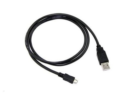 C-TECH Kabel USB 2.0 AM/Micro, 0,5m, černý