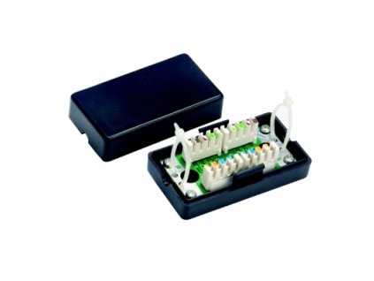 DATACOM Spojovací BOX UTP Cat5e 2* zářez. pole