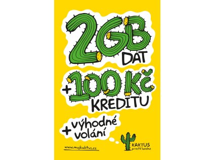 kaktus SIM 2GB