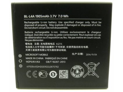 Nokia baterie BL-L4A 1905mAh Li-Ion (Bulk)