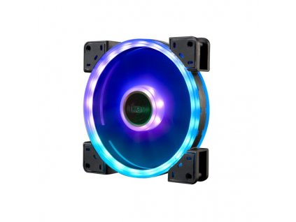 AKASA LED ventilátor Vegas TL / AK-FN102 / 140mm / 3pin FAN / 4pin RGB LED / RGB LED