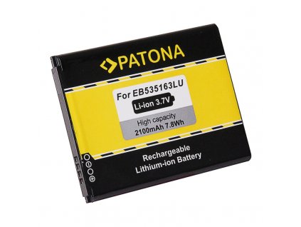 PATONA baterie pro mobilní telefon Samsung EB535163LU 2100mAh 3,7V Li-Ion