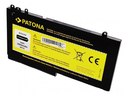 PATONA baterie pro ntb DELL LATITUDE E5270/E5470/E5570 3000mAh Li-Pol 11,4V