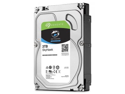 Seagate SkyHawk 3TB HDD / ST3000VX009 / Interní 3,5" / 5400 rpm / SATA 6Gb/s / 256MB
