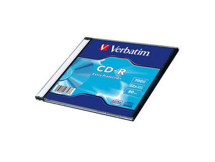 Verbatim CD-R 700MB 52x, Extra Protection, slim, 200ks (43347)