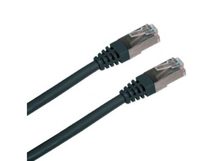 DATACOM Patch kabel FTP CAT5E 2m černý