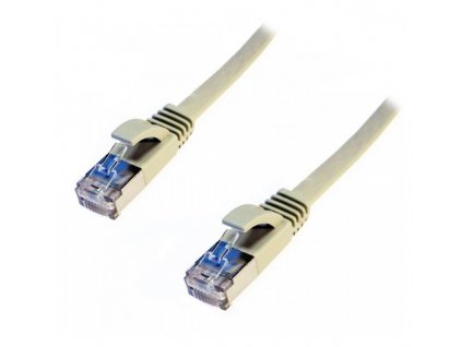 DATACOM Patch cord FTP CAT6 1m šedý FLAT plochý