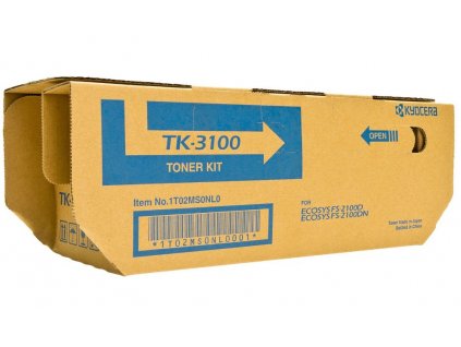 Kyocera toner TK-3100/ FS-2100DN/ FS-2100D/ 12 500 stran/ Černý