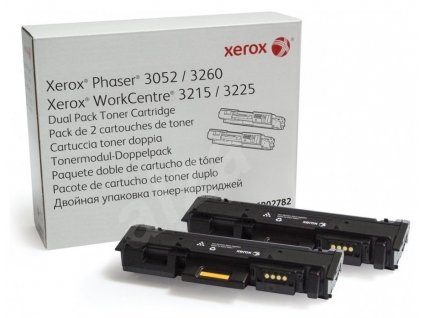Xerox original toner 106R02782 pro Phaser 3052/3260, WC 3215/3225/ 2x 3000 str., černý