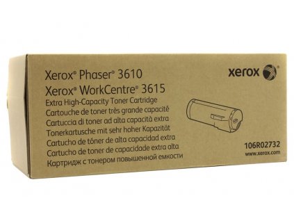Xerox original toner 106R02732 pro Phaser 3610/ WC3615 25 300 str., černý
