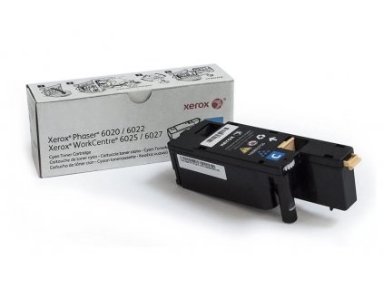 Xerox original toner 106R02760 pro Phaser 6020/ 6022/ WC6025/ 6027/ 1000 str., azurový