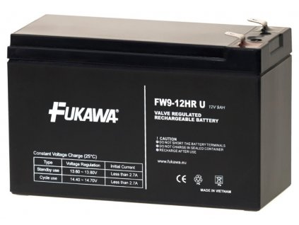 FUKAWA FW 9-12 HRU 12V 9Ah; 10810