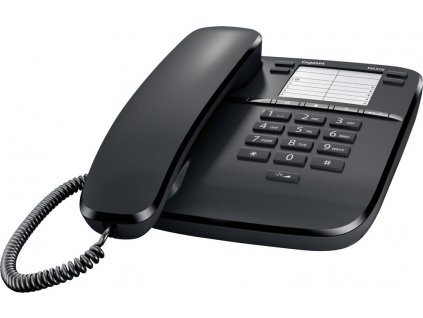 SIEMENS GIGASET DA310 - standardní telefon bez displeje, barva černá