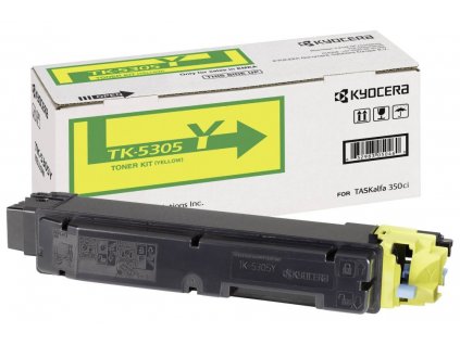 Kyocera toner TK-5305Y/ 6 000 A4/ žlutý/ pro TASKalfa 350/351ci