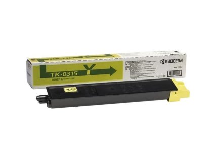 Kyocera toner TK-8315Y/ 6 000 A4/ žlutý/ pro TASKalfa 2550ci