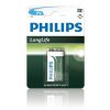 Philips baterie 9V LongLife zinkochloridová - 1ks, blister