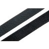 Oboustranný suchý zip Solarix,šířka 10mm,25m,černý