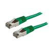 XtendLan Patch kabel Cat 6A SFTP LSFRZH 0,3m - zelený