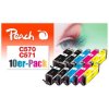 Peach Canon CLI-571 MultiPack, kompatibilní