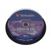 VERBATIM DVD+R DoubleLayer 8,5GB/ 8x/ 10pack/ spindle