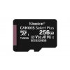 KINGSTON 256GB microSDHC CANVAS Plus Memory Card 100MB/85MBs- UHS-I class 10 Gen 3 - bez adaptéru