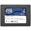 PATRIOT P210 2TB SSD / 2,5" / Interní / SATA 6GB/s / 7mm