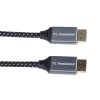 PremiumCord DisplayPort 1.4 přípojný kabel, kovové a zlacené konektory, 2m